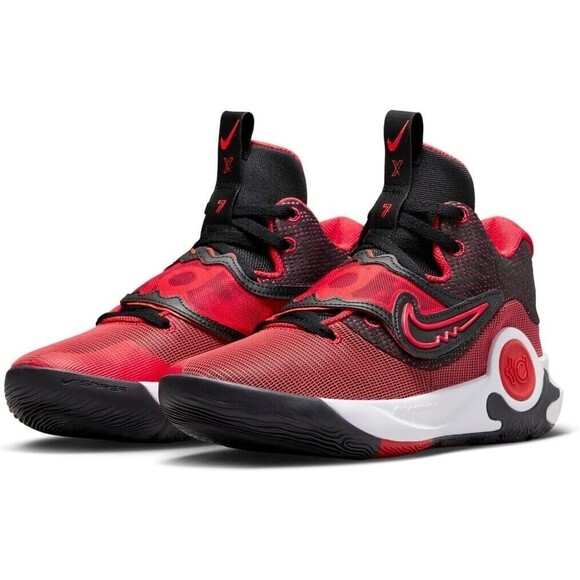 NIB Size 14 Nike KD Trey 5 X University Red Black Basketball Shoes - Picture 6 of 7